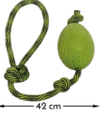 Jouet en mousse durable et résistante, flotte sur l'eau et rebondit.