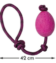 Jouet en mousse durable et résistante, flotte sur l'eau et rebondit.