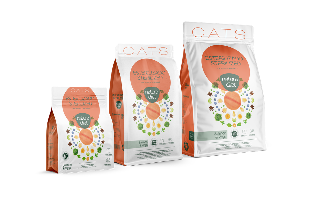 Natura Diet Cats Adult Salmon Sterilized