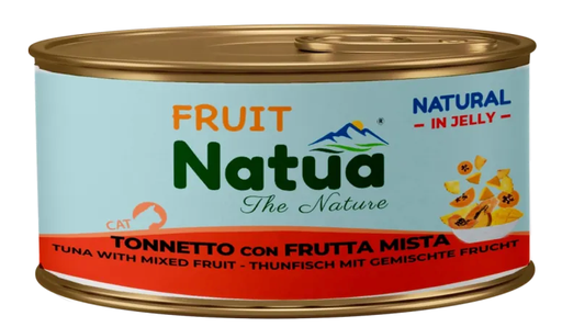 Natua jelly cat tuna (6x85g mix fruit)