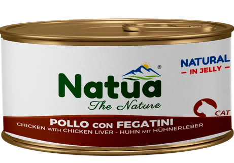 Natua Natural in jelly cat (Poulet au Foie de Poulet 6x85g)