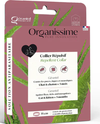ORGANISSIME ANTIPARASITAIRE COLLIER CHAT