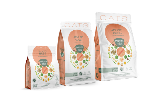 Natura Diet Cats Adult Salmon&Vegs