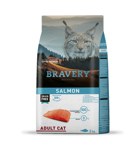 Bravery Grain Free Cat Adult Salmon